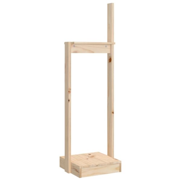 Log Holder 33.5x30x110 cm Solid Wood Pine