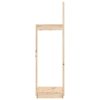 Log Holder 33.5x30x110 cm Solid Wood Pine