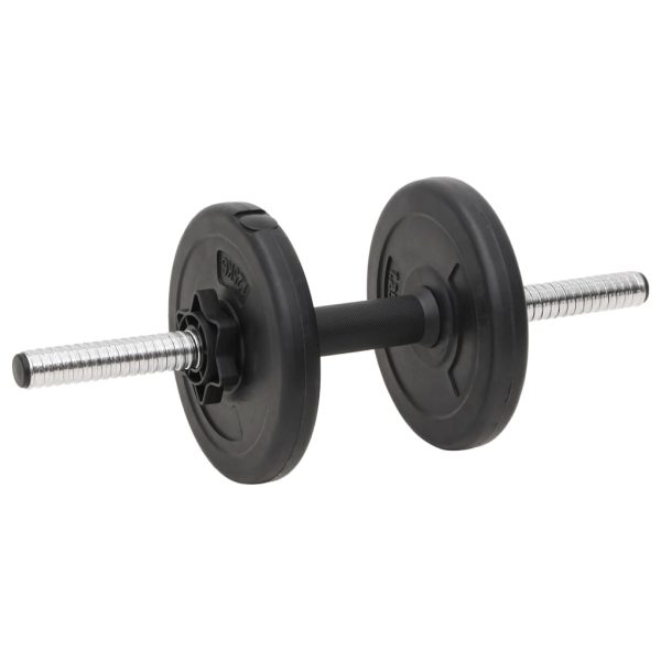 Barbell and Dumbbell with Plates – Straight bar + curl bar + dumbbell bar, 60 kg