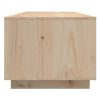 Coffee Table 110x50x40 cm Solid Wood Pine