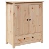 Highboard 83×41.5×100 cm Solid Pine Wood – Brown