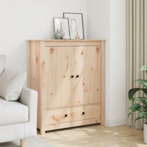 Highboard 83x41.5x100 cm Solid Pine Wood