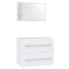 3 Piece Bathroom Furniture Set – White