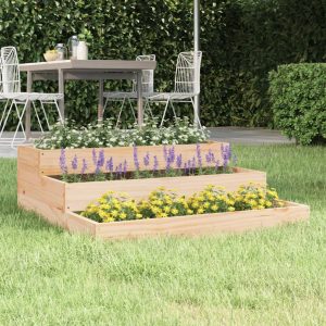 Planter Solid Wood Pine