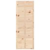 Barn Door Solid Wood Pine – 80×1.8×214 cm, Brown