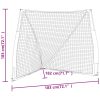 Portable Baseball Net Orange and Black 183x182x183cm Steel and Polyester