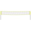 Volleyball Net Yellow and Black 823×244 cm PE Fabric