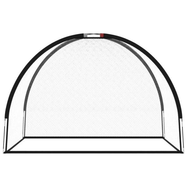 Golf Practice Net Black 300x150x210 cm Polyester