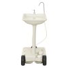 Portable Camping Toilet And Handwash Stand Set – 72x42x103 cm + 41.5×36.5×30 cm