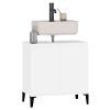 Sink Cabinet 58x33x60 cm Engineered Wood – White