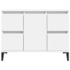 Sink Cabinet 80x33x60 cm Engineered Wood – White