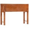 Console Table 120x32x80 cm Solid Rough Wood Acacia