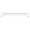 Bed Frame Engineered Wood – KING, White