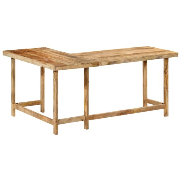 Desk 165x110x75 cm Solid Wood Mango