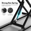 Adjustable Standing Desk Riser with Gas Spring (Black)