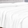 4 Pcs Bed Sheet Set 2000 Thread Count Ultra Soft Microfiber – Single (White)