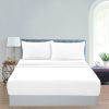 4 Pcs Bed Sheet Set 2000 Thread Count Ultra Soft Microfiber – Single (White)