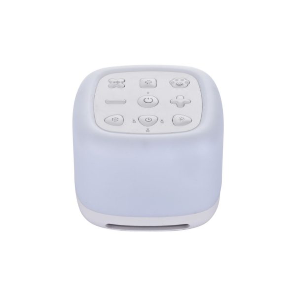 White Noise Machine with Night Light and 40 Soothing Sounds for Sleeping (White)