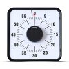 60 Minutes Visual Timer Mechanical Reminder Alarm Clock Kitchen Large