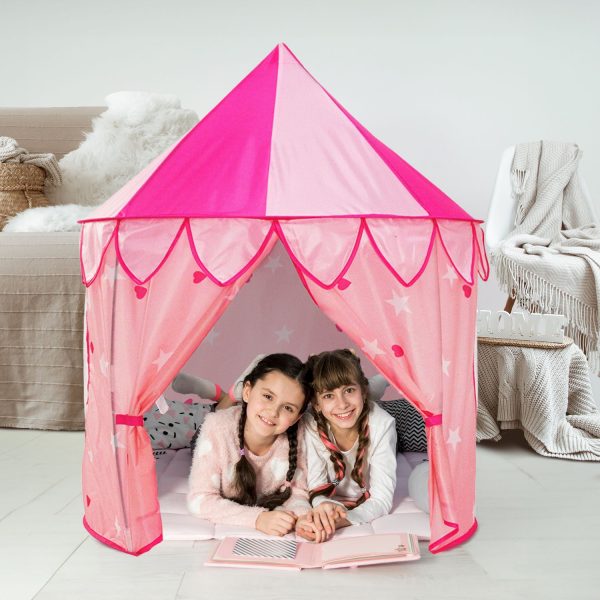 Kids Space Capsule Leaf Tent (Pink)