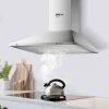 Range Hood Stainless Steel 600mm 60cm Kitchen Canopy LED Light