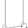 Heavy Duty Clothes Rack on Wheels Metal Chrome Extendable