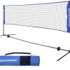 4m Portable Tennis Badminton Net Blue