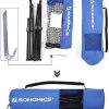 4m Portable Tennis Badminton Net Blue