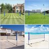 5m Portable Tennis Badminton Net Blue