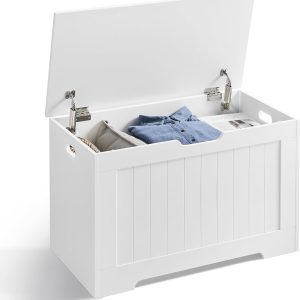 Storage Bench White