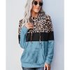 Azura Exchange Leopard Colorblock Hoodie – 2XL