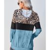 Azura Exchange Leopard Colorblock Hoodie – 2XL