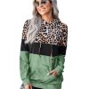 Azura Exchange Leopard Colorblock Hoodie – 2XL