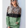 Azura Exchange Leopard Colorblock Hoodie – 2XL