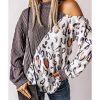 Azura Exchange Cold Shoulder Turtleneck Top – L