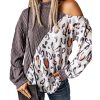 Azura Exchange Cold Shoulder Turtleneck Top – L