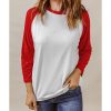 Azura Exchange Raglan Sleeve Pullover Top – L