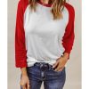 Azura Exchange Raglan Sleeve Pullover Top – L