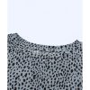 Azura Exchange Leopard Print Tunic Top with Side Pockets – L