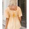 Azura Exchange Smocked Flowy Blouse – L