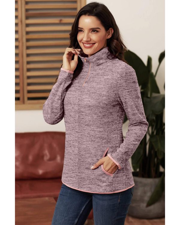 Azura Exchange Quarter Zip Pullover Sweatshirt – 2XL