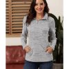 Azura Exchange Quarter Zip Pullover Sweatshirt – 2XL