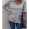 Azura Exchange Quarter Zip Pullover Sweatshirt – 2XL