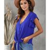 Azura Exchange Button Tie Top – 2XL