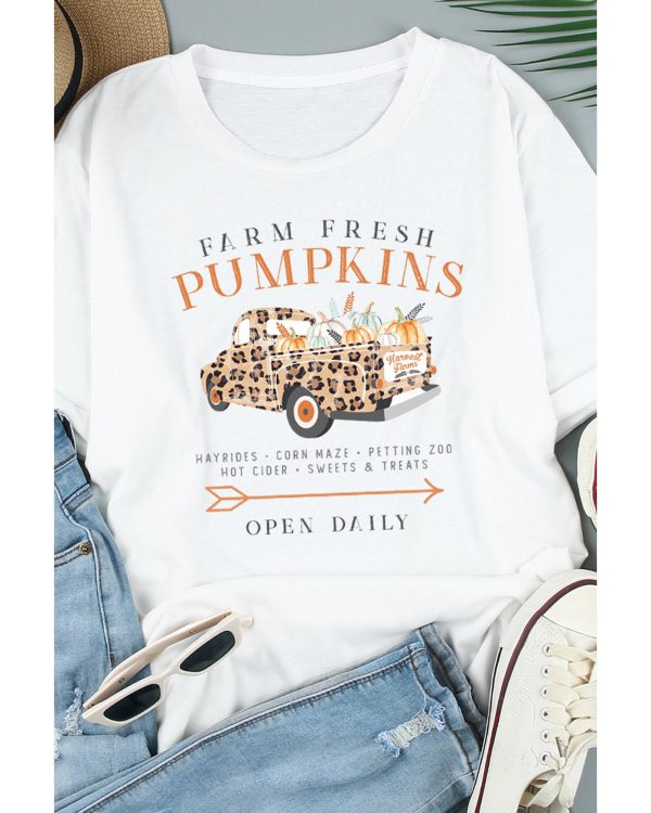 Azura Exchange Leopard Truck Graphic Tee – L