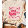 Azura Exchange Nashville Music City Graphic Print T-Shirt – L