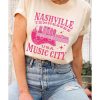 Azura Exchange Nashville Music City Graphic Print T-Shirt – L