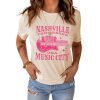 Azura Exchange Nashville Music City Graphic Print T-Shirt – L