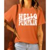 Azura Exchange Pumpkin Short Sleeve Tee – S