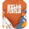 Azura Exchange Pumpkin Short Sleeve Tee – S